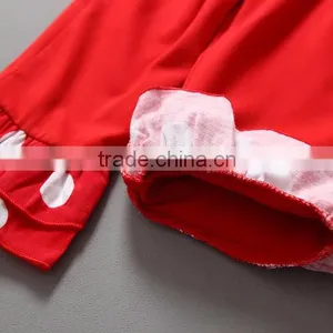 Wholesale Reindeer Cotton Toddler Baby Girls Christmas Outfit thumbnail-6