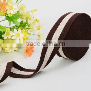 Brown Striped Canvas Webbing for Waist Belt thumbnail-1