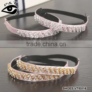 New Arrival 6 Designs Rhinestone Chain Decorations for Shoe Straps thumbnail-1