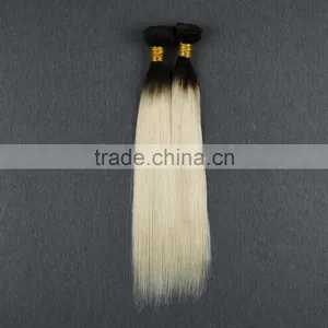 Wholesale High Quality Remy Tange Free no Shedding 1b 613 Two Tone Braiding Hair thumbnail-4