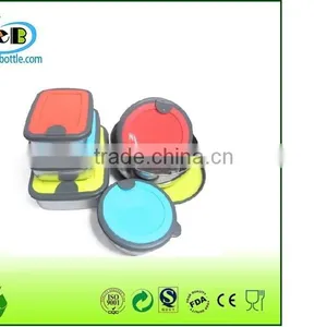 Round Stainless Steel Lunch Box With pp Lid , Lunch Container With pp Lid thumbnail-4
