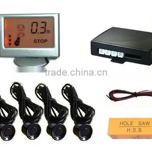 Three Colours LCD Display Parking System Car Radar Detector thumbnail-6