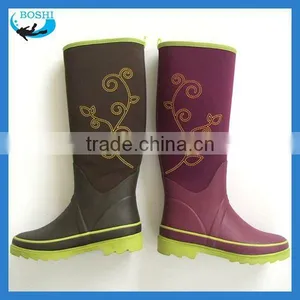 2014 Hottest Fashion Ladies Cheap Rain Boots thumbnail-1