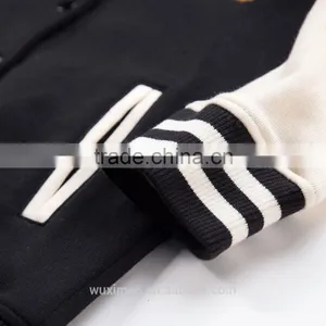 Women's Slim Fit Baseball Varsity Bomber Jacket Coat Outwear thumbnail-5