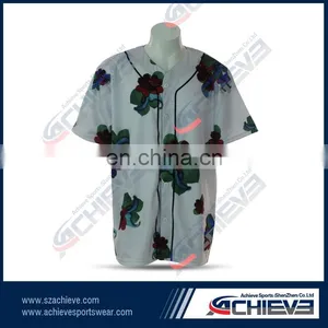 2017 OEM Cheap Custom Baseball Jerseys ,Professional Team Training Baseball Jeraeys Shirts thumbnail-6