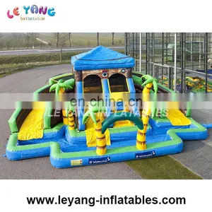 Pirate House Kids Water Play Equipment, Inflatable Ware Playground for Sale thumbnail-1