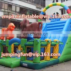 Lovely Animals Slide Inflatable Medium-sized Slide ID-SLM032 thumbnail-1