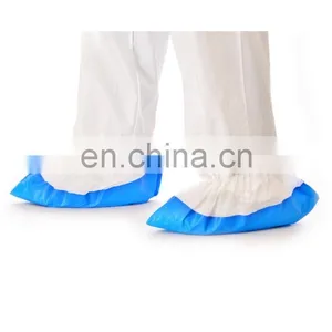 Cheap Disposable Non Slip Pp+cpe Coat Shoe Cover thumbnail-4