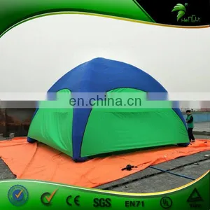 Double Layer Blue 5m Inflatable Bubble Tent For Activity Promotion thumbnail-3