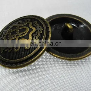 Metal Button Waterproof Dome Sewing Buttons thumbnail-1