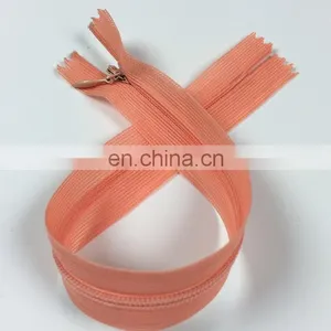 Long Chain Invisible Zipper Resin Zipper Rolls Factory for Garment Production thumbnail-2