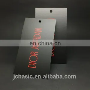 Wholesale New Design Art Paper Printing Cheap Custom Hang Tags thumbnail-4