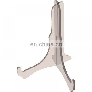 Triangle Type Acrylic Transparent and Steady Graceful Acrylic Easel thumbnail-1