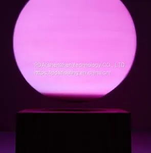 New Wireless Rechargable Maglev Floating Levitate Levi Moon Bottom Moon Ball Lamp thumbnail-1