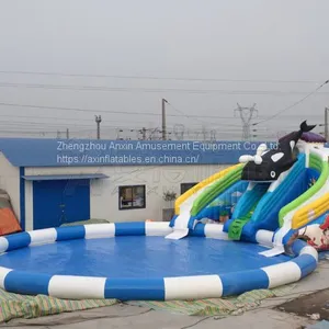 Giant Inflatable Water Park Ax-04 thumbnail-1