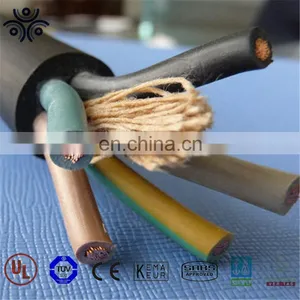 IEC Standard 3 Core 4mm Flexible Cable Rubber Cable thumbnail-2
