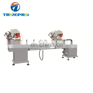 Good Cheap Aluminum and PVC Double Saw Cutting Machine thumbnail-1