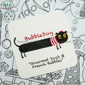 Absorbent Paper Coaster For Drink Shop thumbnail-2