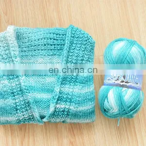 Fancy Acrylic Blend Aran Weight Colorful Fancy Air Yarn for Sweater thumbnail-5