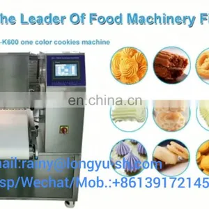Shanghai Longyu 700 Cookies Biscuit Making Machine Biscuit Maker Cookies Production Line thumbnail-1