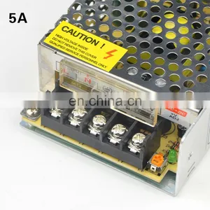 LED Power Supply 60W DC 12V 5A Lighting Transformers 60W For LED Strips thumbnail-1