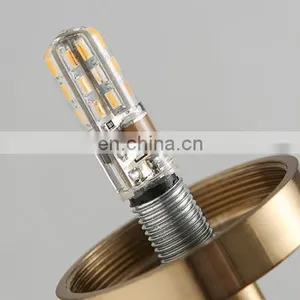 Modern Gold New Design Home Decoration Simplicity Glass Ball Bed Side Wall Lamp thumbnail-3