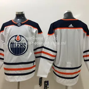 Edmonton Oilers Blank White Jersey thumbnail-1