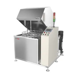 PLC Touching Screen Single Station Rotary Spray Cleaning Equipment thumbnail-1