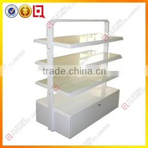 3 Shelves Metal Swivel Display Rack thumbnail-3