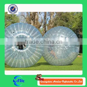Durable TPU or PVC 1.0mm Material Grass Zorb Ball for Sale Aqua Zorbing Ball thumbnail-2