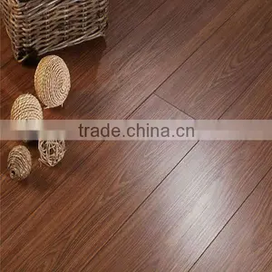 Walnut 12mm/8mm V-beel Flooring Laminate thumbnail-1