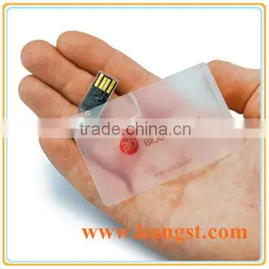 Transparent Credit Card Usb Flash Drive/usb Sticker Logo Printable thumbnail-1