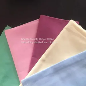 TC 80/20 90/10 Solid Color TC Poplin Polycotton Lining Fabric for Pocket thumbnail-1