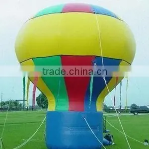 Custom Promotional Advertising Inflatable Colorful Hot Air Balloon for Display thumbnail-1