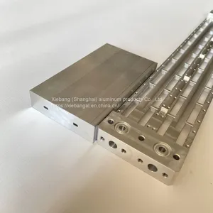 Aluminum Water Cooling Plate for Guide, Liquid-cooled Aluminum Plate Processing, Vacuum Welding Water Cooling Plate thumbnail-5