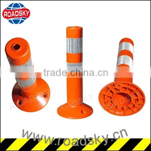 Breakway High Brightness Flexible Best Selling PVC Warning Bollard thumbnail-1