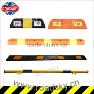 Heavy Duty Durable Rubber Garage Stops For Cars thumbnail-1