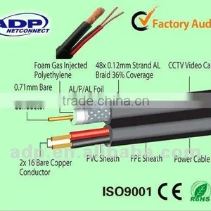 RG59 Series Coaxial Cables With Power Cable thumbnail-1
