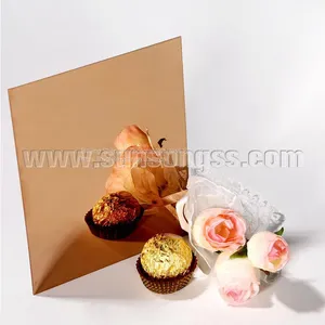 Super Mirror Gold Rose Stainless Steel Sheet Decoration Stainless Steel Sheets Stainless Steel Sheet Manufacturer thumbnail-1