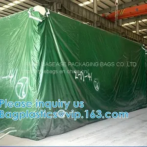 CARGOES COVER CANVAS & SUPPLY Canvas Tarpaulin for Roof, Outdoor, Patio. Rain or Sun (Reversible, Silver and Black) thumbnail-2