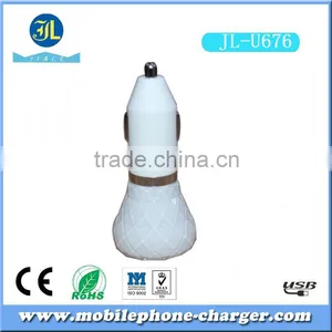 Wholesale Manufacturer Usb Vehicle Charger for Mobile Phone With Twin Usb Port Car Charger thumbnail-1