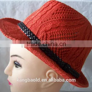 2014 Fashion New Design Ladies Fedora Hat thumbnail-1