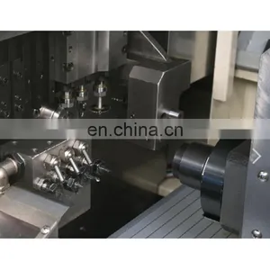 China Hot Sell High Quality B13 Swiss Type 5 Axes Cnc Lathe With Dual Spindle thumbnail-3