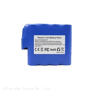 2S2P 7.4V UFX 18650 Rechargeable Battery Pack Real Capacity 5200mAh for Robot And Sweeper thumbnail-1