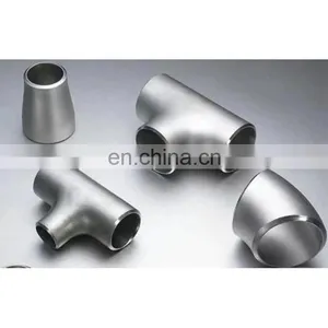 Carbon Steel Seamless Butt Welding Equal Tee Ansi B16.9 Reducing Tee thumbnail-1