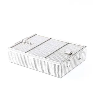Professional Customized Stainless Steel Wire Mesh Basket For Medical Disinfection thumbnail-3