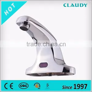 Polished Chrome Basin Infrared Automatic Faucet Sensors in America thumbnail-2