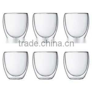 Prevent Cracking Double Wall Glass Cup Coffee Glass Cup Quality Choice thumbnail-3