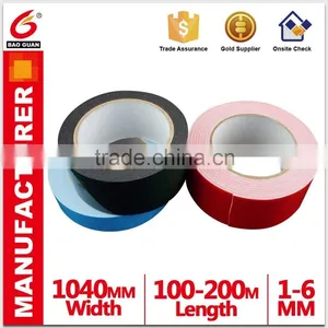 Double Sided PE/EVA Foam Tape Adheisve Tape For Corton Sealing thumbnail-1