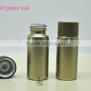 3ml Colorful Glass Testing Vial With Plastic Cap,glass Testing Vial With Screw Plastic Cap thumbnail-1